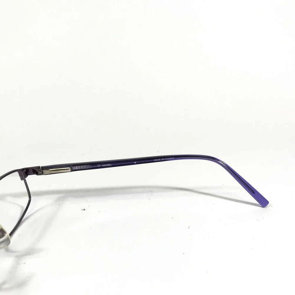 Morel IM037 5981 Eyeglasses Frames Purple Rectangular Full Rim 50-19-140